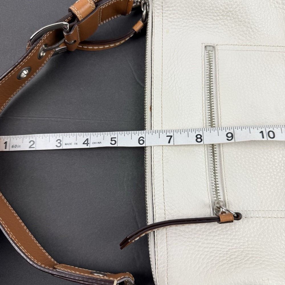 Coach Soho Handbag F13106 Ivory Leather Y2K Shoulder Bag With Hangtag - Picture 12 of 15